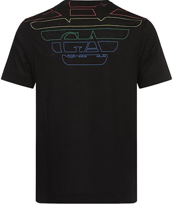 エンポリオアルマーニ ブラック クルーネック 半袖 Tシャツ 3G1TM6-1JQXZ-F059 Lookbook エンポリオアルマーニ ブラック クルーネック 半袖 Tシャツ 3G1TM6-1JQXZ-F059