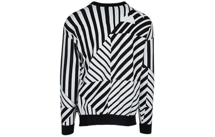 Emporio Armani Black Crewneck Striped Pullover Sweatshirt 3Z1MYA-1MRSZ-F001 圖 3