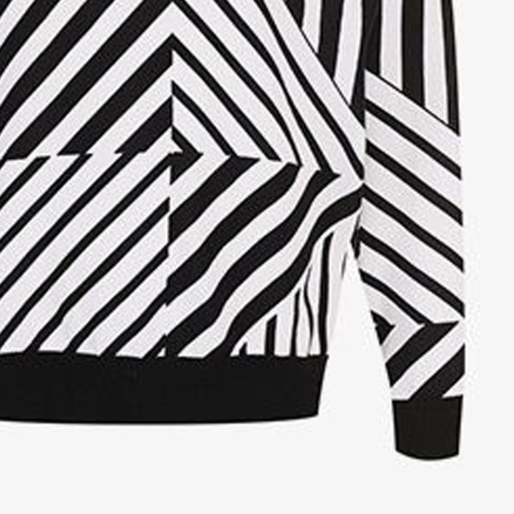 Emporio Armani Black Crewneck Striped Pullover Sweatshirt 3Z1MYA-1MRSZ-F001 圖 7