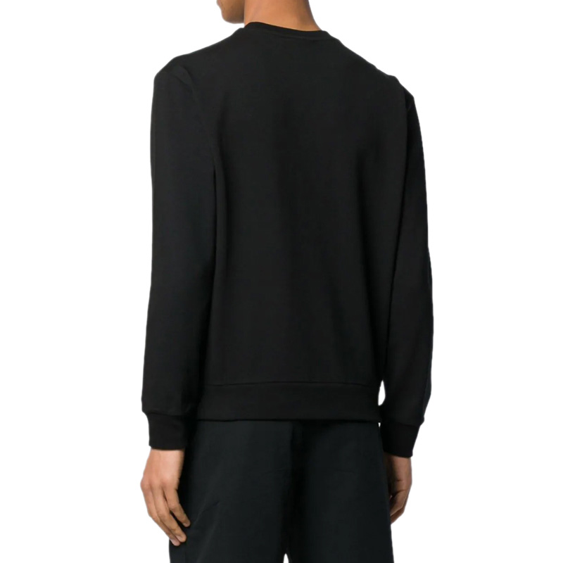 Emporio Armani Black Crewneck Sweatshirt with Letter Print. 8N1ME8-J04Z-0999 圖 4