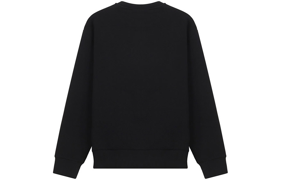 Lookbook 安普里奥·阿玛尼黑色印花标志圆领卫衣 6K1M62-1JHSZ-0999