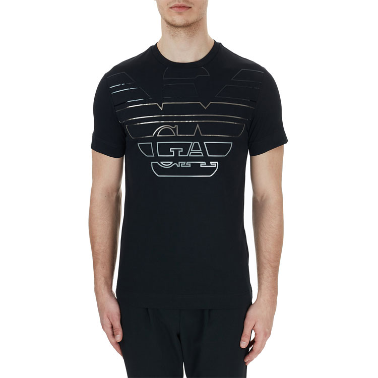 Purchase Emporio Armani 黑鷹標誌圓領T恤 6H1TQ7-1J30Z-0999