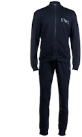 Emporio Armani Black Embroidered Eagle Logo Tracksuit Set 111927-0A571-00020 Emporio Armani Black Embroidered Eagle Logo Tracksuit Set 111927-0A571-00020