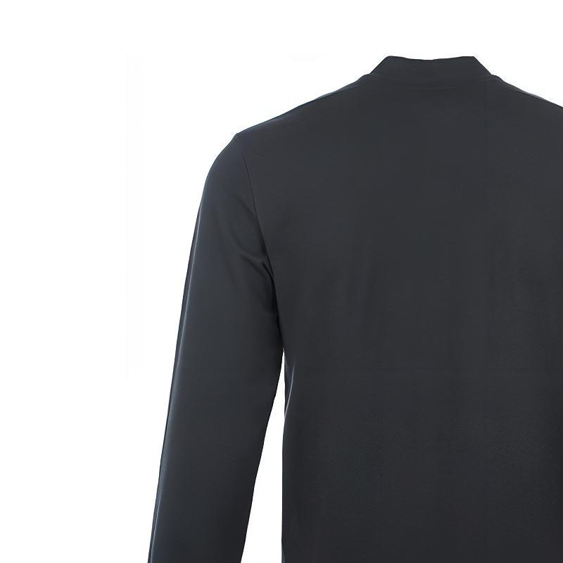 EMPORIO ARMANI Black Embroidered Logo Baseball Collar Jacket 111738-1A5750-0020 圖 4