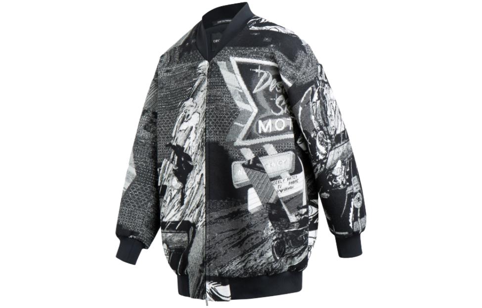 Emporio Armani Black Graphic Print Long Sleeve Jacket I1R420-I1019-991 圖 4