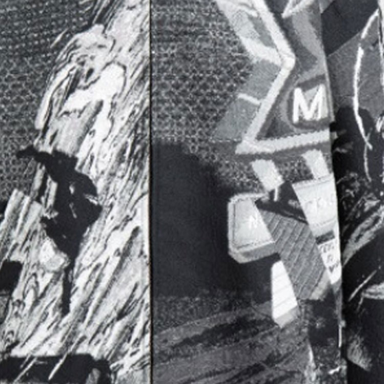 Emporio Armani Black Graphic Print Long Sleeve Jacket I1R420-I1019-991 圖 6