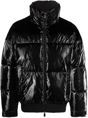 Chaqueta Casual Negra Emporio Armani con Cuello Alto y Cierre Frontal. 6RZB45-ZNPTZ-1200 Order Chaqueta Casual Negra Emporio Armani con Cuello Alto y Cierre Frontal. 6RZB45-ZNPTZ-1200