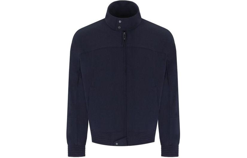 Emporio Armani Black High-Neck Zipper Jacket 3D1BH5-1NPQZ-0920