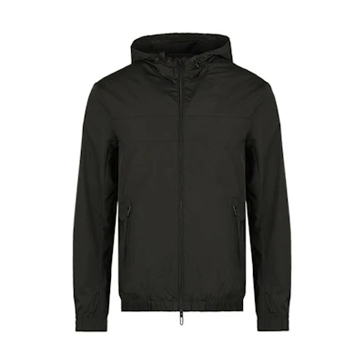 Emporio Armani Black Hooded Casual Long Sleeve Sports Jacket 3H1BC2-1NSFZ-0999