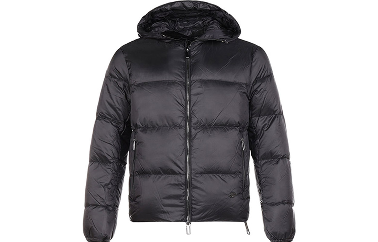 EMPORIO ARMANI Black Hooded Down Jacket 6H1BQ1-1NLUZ-0999 圖 2