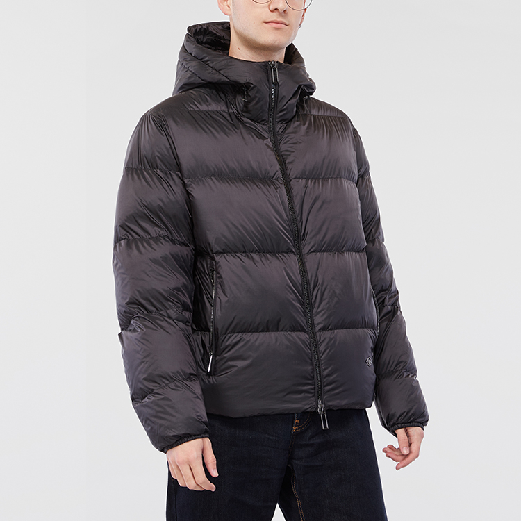 EMPORIO ARMANI Black Hooded Down Jacket 6H1BQ1-1NLUZ-0999 圖 6
