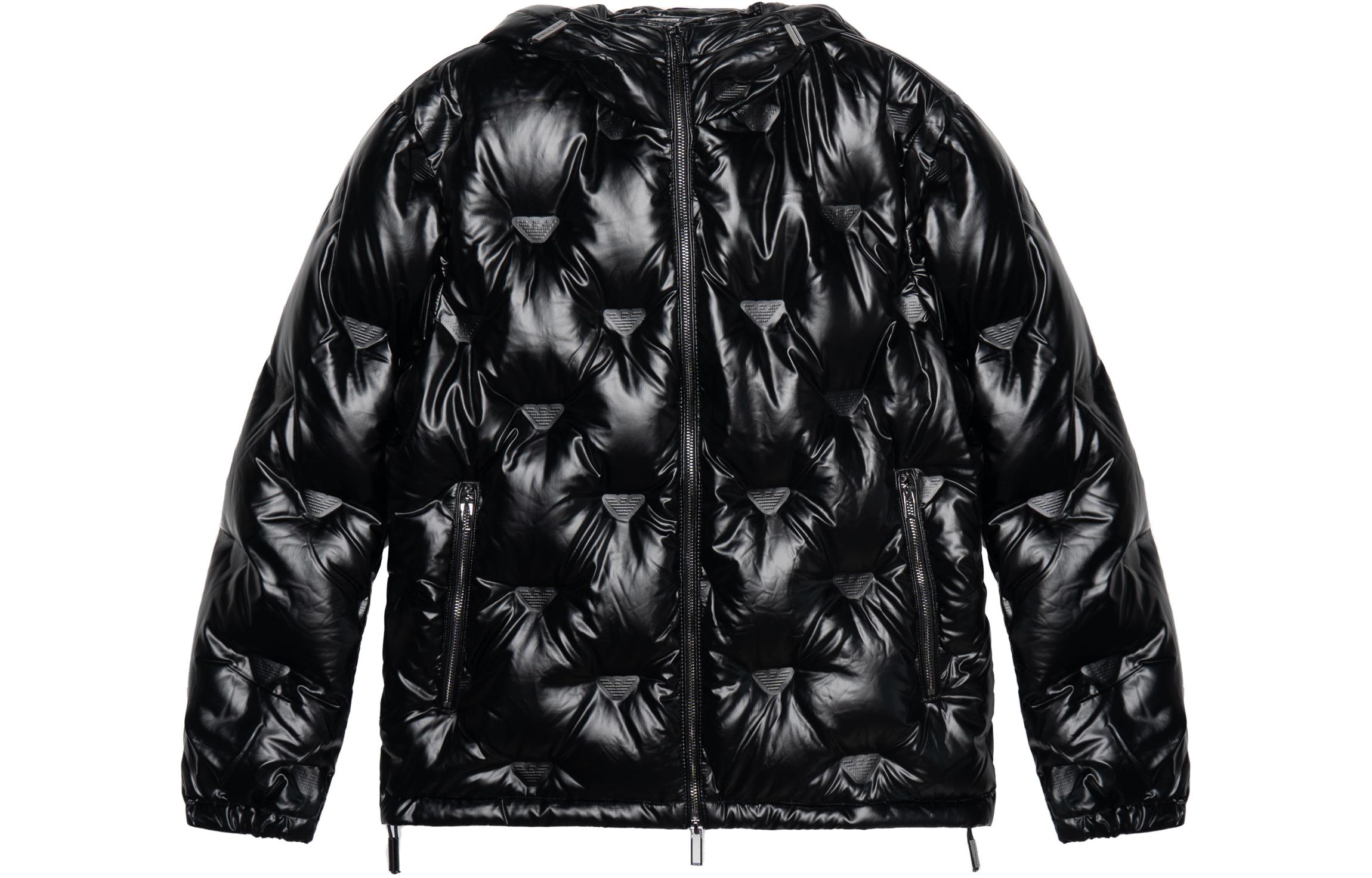 Emporio Armani Black Hooded Waterproof Down Jacket 6K1B93-1NYWZ-0999 圖 2