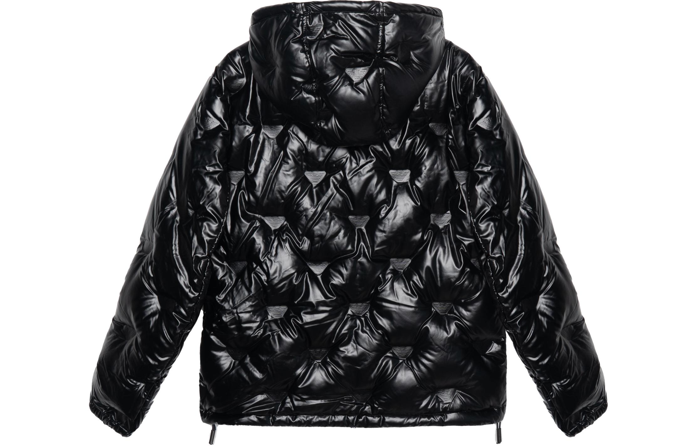Emporio Armani Black Hooded Waterproof Down Jacket 6K1B93-1NYWZ-0999 圖 3