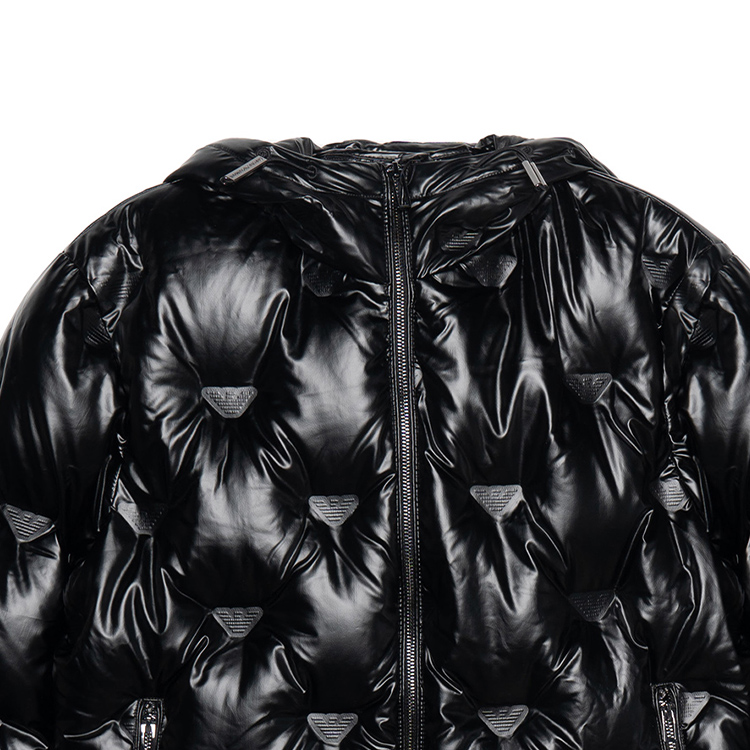 Emporio Armani Black Hooded Waterproof Down Jacket 6K1B93-1NYWZ-0999 圖 7