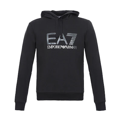 Emporio Armani Black Hoodie Sweatshirt 6ZPM44-PJ07Z-1200