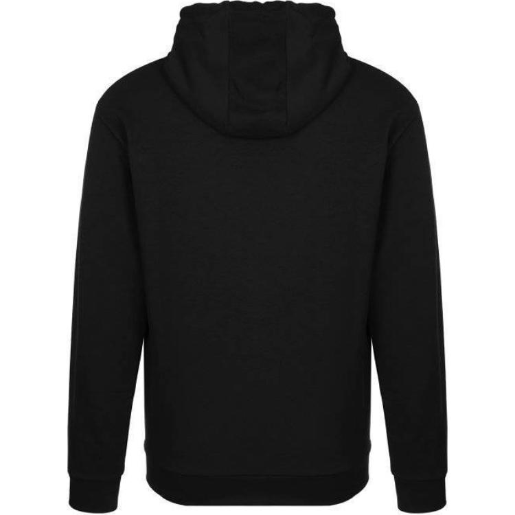 Lookbook Emporio Armani Hoodie Hitam dengan Rekaan Tampalan Beruang 6G1MD8-1J36Z-0999