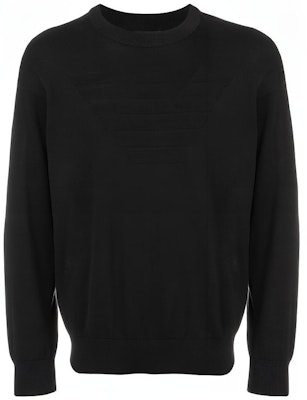 Emporio Armani 黑色針織套頭毛衣 3Z1MY2-1MRPZ-0999 Buy Emporio Armani 黑色針織套頭毛衣 3Z1MY2-1MRPZ-0999
