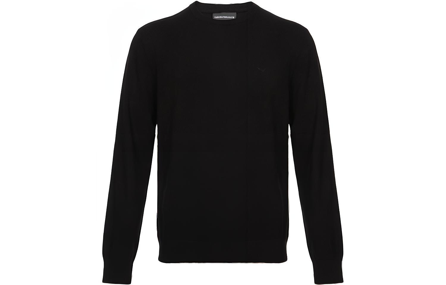Emporio Armani Black Knit Pullover Sweater 8N1MA1-1MPQZ-0999 圖 2