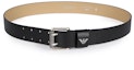 Purchase 安普里奥·阿玛尼黑色皮带,可调针扣,标志牌,宽3.8厘米 Y4S079-YAQ2G-81072