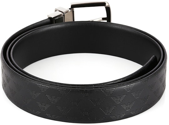 Emporio Armani 黑色皮带,简约商务风格,宽3.5cm。 Y4S074YKL2J88001 Lookbook Emporio Armani 黑色皮带,简约商务风格,宽3.5cm。 Y4S074YKL2J88001