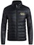 Buy EMPORIO ARMANI Black Lightweight Puffer Jacket with Logo Print 8NPB01-PN29Z-0208