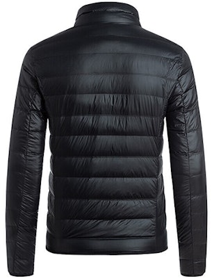 EMPORIO ARMANI Black Lightweight Puffer Jacket with Logo Print 8NPB01-PN29Z-0208 Lookbook EMPORIO ARMANI Black Lightweight Puffer Jacket with Logo Print 8NPB01-PN29Z-0208