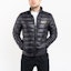 Purchase EMPORIO ARMANI Black Lightweight Puffer Jacket with Logo Print 8NPB01-PN29Z-0208