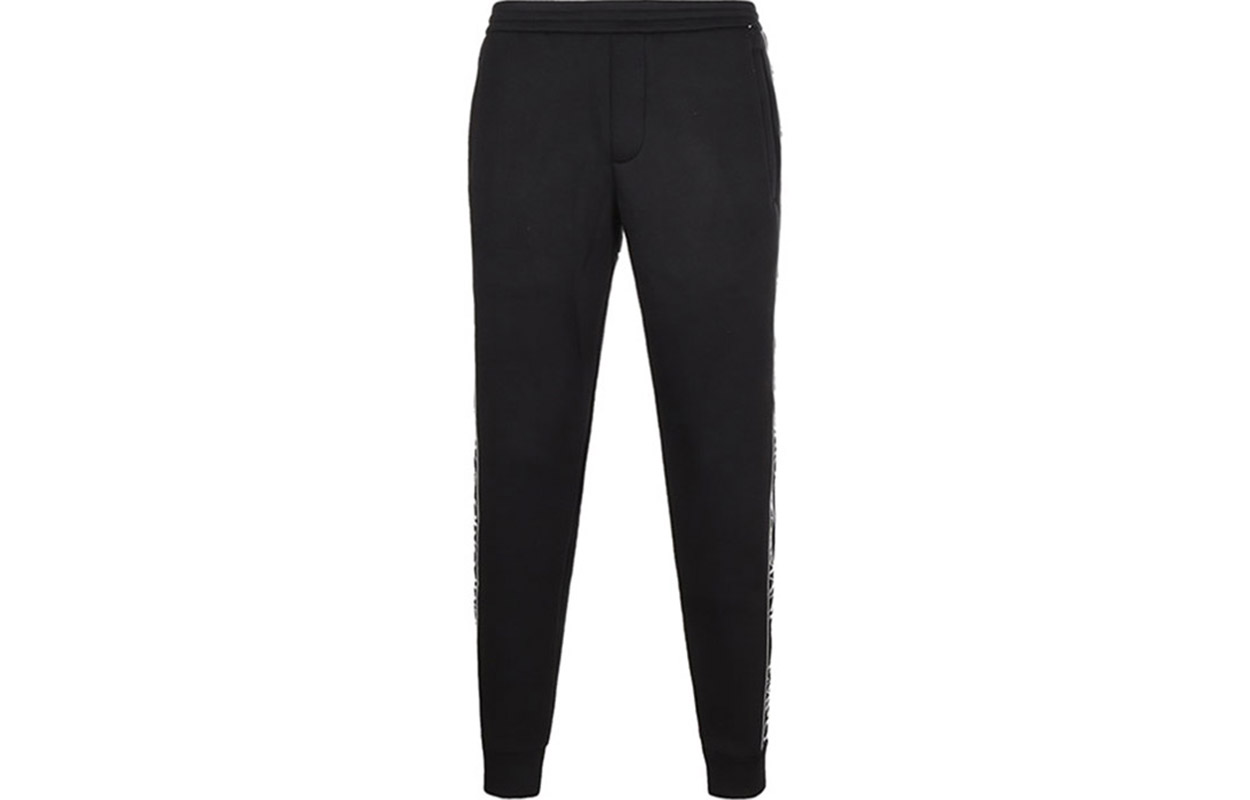 Emporio Armani Black Logo Casual Jogger Pants 6H1P83-1JDSZ-0999