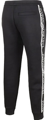 Emporio Armani Black Logo Casual Jogger Pants 6H1P83-1JDSZ-0999 Shop Emporio Armani Black Logo Casual Jogger Pants 6H1P83-1JDSZ-0999