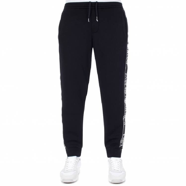 Purchase Emporio Armani Black Logo Casual Jogger Pants 6H1P83-1JDSZ-0999