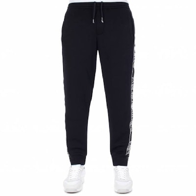 Emporio Armani Black Logo Casual Jogger Pants 6H1P83-1JDSZ-0999 Purchase Emporio Armani Black Logo Casual Jogger Pants 6H1P83-1JDSZ-0999