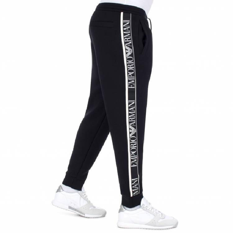 Sizing Emporio Armani Black Logo Casual Jogger Pants 6H1P83-1JDSZ-0999