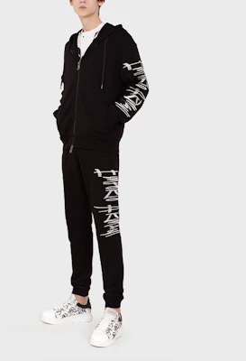 Emporio Armani 黑色滿版Logo連帽拉鍊外套 6K1MCT-1JHSZ-0068 Details for Emporio Armani 黑色滿版Logo連帽拉鍊外套 6K1MCT-1JHSZ-0068