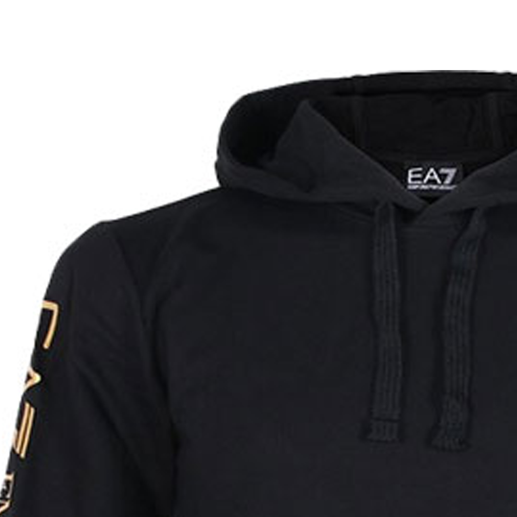 Sizing Emporio Armani Hoodie Hitam Logo Lengan Panjang Sweatshirt 8NPM18-PJ05Z12030