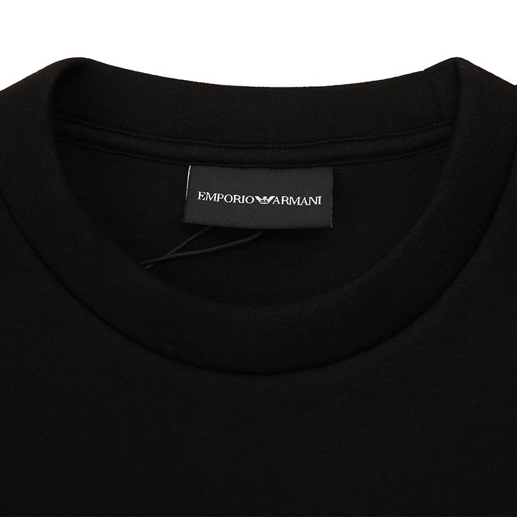 Emporio Armani Black Logo Print Crewneck Pullover Sweatshirt 6K1M96-1JUWZ-0054 圖 5