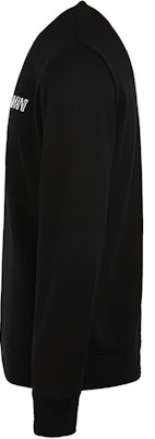 EMPORIO ARMANI 黑色標誌印花長袖圓領T恤。 8N1MR6-1JRIZ-F009 Shop EMPORIO ARMANI 黑色標誌印花長袖圓領T恤。 8N1MR6-1JRIZ-F009