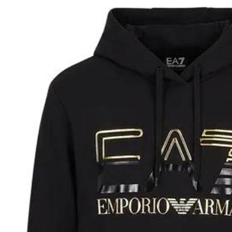 Emporio Armani Black Logo Printed Hoodie Sweatshirt 3RPM13-PJLSZ-0208 圖 7