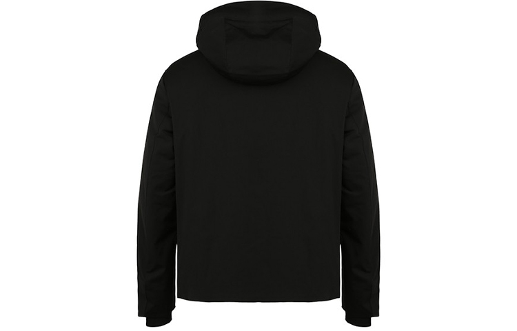 Emporio Armani Black Logo Solid Color Hoodie Jacket 6G1BA4-1NWGZ-0999 圖 3