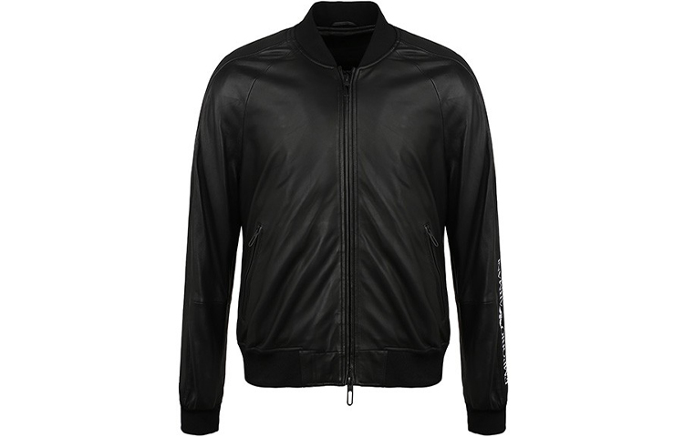 EMPORIO ARMANI Black Logo Zipper Long Sleeve Jacket 41B5BP-41P5B-999 圖 2