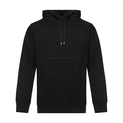 Emporio Armani Black Long-Sleeve Hoodie 6Z1MN8-1JTYZ-F036
