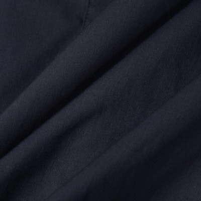 エンポリオアルマーニ ブラック刺繍ロゴ入り長袖シャツ 8N1C09-1NI9Z-0999 1