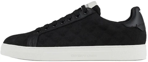Emporio Armani Black Low-Top Casual Fashion Sneakers X4X316XM7411K001 Emporio Armani Black Low-Top Casual Fashion Sneakers X4X316XM7411K001