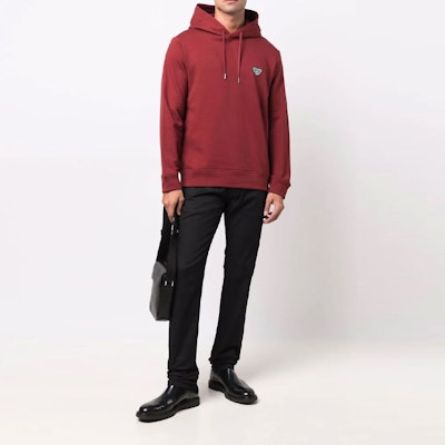 EMPORIO ARMANI 黑色中腰直筒休闲裤 8N1J061N-J9Z134-0999 Lookbook EMPORIO ARMANI 黑色中腰直筒休闲裤 8N1J061N-J9Z134-0999