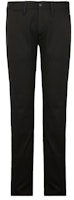 EMPORIO ARMANI Black Mid-Rise Straight Fit Casual Pants 3H1P20-1N8KZ-0999 EMPORIO ARMANI Black Mid-Rise Straight Fit Casual Pants 3H1P20-1N8KZ-0999