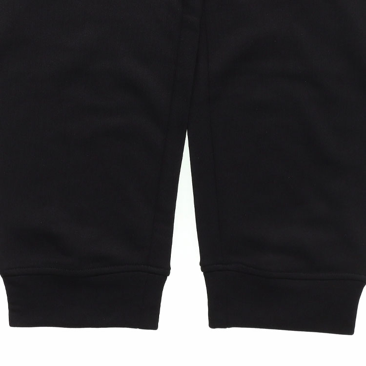 Details for EMPORIO ARMANI Black Mid-Waist Knit Jogger Pants with Minimal Logo. 8N1PS9-1JRIZ-0999