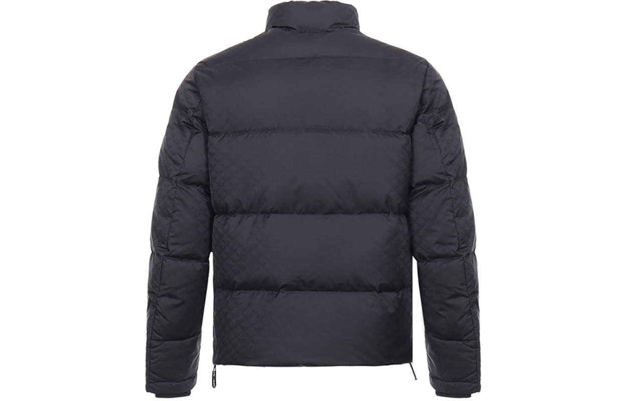 Lookbook エンポリオアルマーニ ブラック模様入り中綿ジップアップダウンジャケット 8N1BN3-1NHQZ-F046