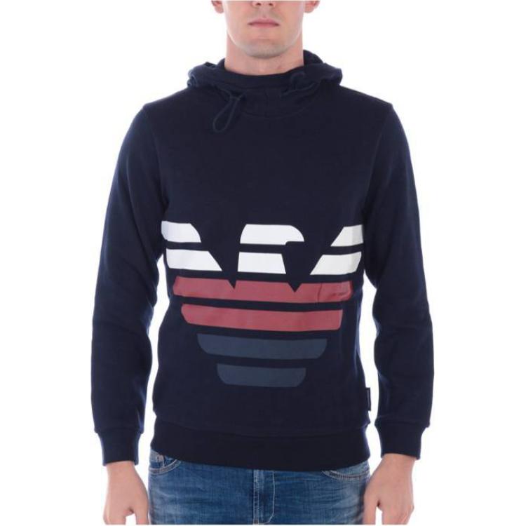 Emporio Armani Black Pullover Hoodie POIZON240715284