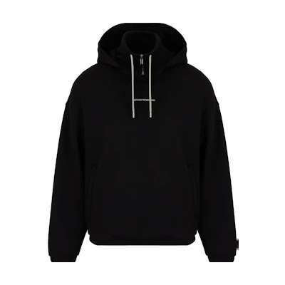 Emporio Armani Black Pullover Hoodie with Hood 6R1ME61-JWPZ1-0999