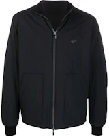 EMPORIO ARMANI Black Quilted Logo Bomber Jacket 8N1BQ4-1NZDZ-0999 EMPORIO ARMANI Black Quilted Logo Bomber Jacket 8N1BQ4-1NZDZ-0999