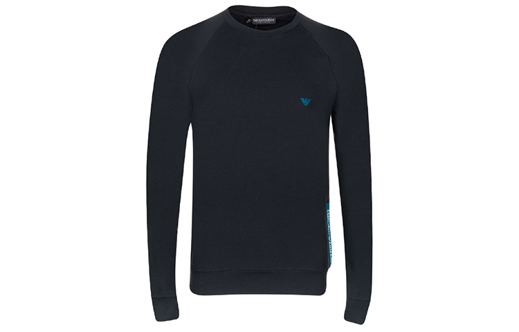 Emporio Armani Black Raglan Sleeve Sweatshirt 111062-1P575-0200